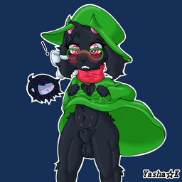 2_horns accident accidental_exposure ahoge ambiguous_gender animal_genitalia anthro balls black_body black_fur black_hair blood blue_body blue_skin blush bodily_fluids chest_tuft clothed clothing cute_fangs duo exclamation_point eyewear fangs femboy fluffy fluffy_ears fully_sheathed fur furgonomics fuzzy_balls genitals glasses green_clothing green_hat green_headwear green_robe hair hat headgear headwear heart_clothing heart_cutout heart_symbol horn male male_focus multi_nipple multicolored_eyes navel nipples nosebleed pink_horn red_clothing red_scarf robe scarf shadowed_eyes sheath shota solo_focus teeth tuft wardrobe_malfunction white_bow wizard_hat young young_anthro young_male yashak deltarune undertale_(series) kris_dreemurr ralsei bovid caprine darkner goat human mammal 2020 absurd_res alpha_channel hi_res watermark