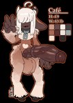 5_fingers accessory ahoge animal_genitalia animal_penis anthro arm_tuft balls big_balls big_penis biped brown_body brown_ears brown_fur brown_inner_ear brown_penis brown_skin cloven_hooves collar collar_only color_swatch crotch_markings dark_body dark_skin equine_genitalia equine_penis erection femboy fingers fluffy fluffy_balls front_view fur furgonomics genitals gesture glistening glistening_genitalia glistening_penis hair hair_over_eyes hand_gesture heart_(marking) hip_tuft hooves horn horn_accessory horn_jewelry horn_ring huge_balls huge_penis humanoid_genitalia humanoid_hands humanoid_penis hybrid_genitalia hybrid_penis hyper hyper_genitalia jewelry leg_markings leg_tuft long_hair male markings medial_ring monotone_hair multicolored_body multicolored_fur neck_tuft nude number pear-shaped_figure penis ring_(jewelry) simple_background socks_(marking) solo standing tan_balls tan_body tan_fur tan_markings text thick_fur transparent_background tuft two_tone_body two_tone_fur v_sign vein veiny_penis white_hair white_horn wide_hips wrist_tuft gcfmug bovid caprine goat mammal 2020 absurd_res alpha_channel colored digital_media_(artwork) english_text full-length_portrait hi_res model_sheet portrait