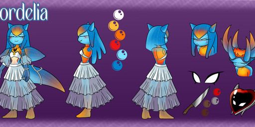 anthro blush blush_lines bracelet breasts clothed clothing dress eyes_closed female horn jewelry necklet pearl_bracelet small_breasts solo turnaround wings shumpy sega sonic_the_hedgehog_(series) cordelia_(shumpy) aquatic aquatic_gastropod fish gastropod mollusk sea_angel sea_slug slug hi_res model_sheet