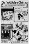 anthro black_and_white christmas comic dialogue english_text female group holidays james_m_hardiman lori_(jmh) mammal mephitid monochrome natasha_(jmh) onyx_(jmh) pen_(artwork) santa_claus skunk text the_night_before_christmas traditional_media_(artwork)