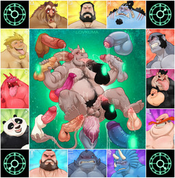 anal anal_penetration anthro backsack balls biceps black_body black_fur blue_body bodily_fluids cum drooling foreskin fur genital_fluids genitals group male male/male musk nipples non-euclidean_sex nude orgasm_face pecs penetration penile penile_penetration penis penis_grab penis_in_ass portal portal_sex pubes saliva sex thinking_with_portals vein veiny_penis white_body white_fur zodiac_sign lovkuma beauty_and_the_beast capcom disney dreamworks extreme_dinosaurs goof_troop kung_fu_panda lilo_and_stitch one_piece sega sonic_the_hedgehog_(series) street_fighter thundercats thundercats_2011 beast_(disney) booster_sinclair_munchapper dr._eggman gantu harold_cooplowski jinbe master_po_ping panthro pete_(disney) peter_pete_sr. pj_(goof_troop) sig_curtis spike_(extreme_dinosaurs) zangief alien bear ceratopsian ceratopsid chasmosaurine dinosaur domestic_cat felid feline felis giant_panda human humanoid hybrid mammal marginocephalian ornithischian prehistoric_species reptile rhinoceros scalie thunderian triceratops 2021 hi_res