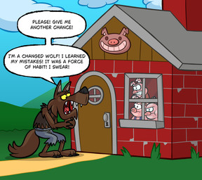 3_fingers 3_toes anthro begging belt bent_arm bent_legs black_claws black_clothing black_eyes black_nose black_topwear black_vest blue_sky bottomwear brick_wall brown_body brown_fur brown_tail building cheek_tuft chimney chubby_cheeks claws clenched_teeth closed_frown clothed clothed_anthro clothed_male clothing cloud conjoined_eyes day dialogue eye_contact facial_tuft feet finger_claws fingers floppy_ears fluffy fluffy_tail frown frowning_at_another fully_clothed fully_clothed_anthro fully_clothed_male fur furrowed_brow grey_bottomwear grey_clothing grey_pants group hands_together hill hooved_fingers hooves house larger_anthro larger_male looking_at_another looking_through looking_through_window male male_anthro mouth_closed open_clothing open_frown open_mouth open_topwear open_vest outside pants pink_body pink_skin pointy_ears red_tongue rope rope_belt scared sharp_teeth size_difference sky smaller_anthro smaller_male snout speech_bubble standing tail teeth text toe_claws toes tongue topwear torn_bottomwear torn_clothing torn_pants torn_vest tuft vest wall_(structure) window yelling yelling_at_another yellow_sclera crispytoastyt fairy_tales the_three_little_pigs big_bad_wolf canid canine canis domestic_pig mammal suid suine sus_(pig) wolf 2025 cel_shading colored digital_drawing_(artwork) digital_media_(artwork) english_description english_text hi_res shaded brother_(lore) brothers_(lore) sibling_(lore)