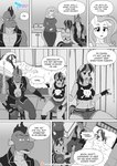bandage bed comic cross-popping_vein dialogue dragon english_text equid equine female fluttershy_(mlp) friendship_is_magic furniture hasbro hi_res horn male mammal monochrome my_little_pony mythological_creature mythological_equine mythological_scalie mythology on_bed pegasus pia-sama rainbow_dash_(mlp) rarity_(mlp) scalie spike_(mlp) text under_covers unicorn wings