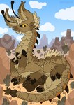 1_eye 6_legs 6_limbs animal_genitalia animal_penis antennae_(anatomy) articulated_hooves balls big_balls big_ears big_penis black_hooves black_sclera boulder brown_body brown_fur brown_markings brown_penis cactus cheek_tuft cloud cloven_hooves countershading day desert detailed_background dewclaw_hooves ear_tuft equine_genitalia equine_penis facial_tuft feral flaccid fluffy_ears fur fur_markings fur_tuft genitals hair hand_on_own_penis hand_on_penis hoof_hands hooves inner_ear_fluff leg_markings long_neck long_tail looking_at_viewer lying male markings medial_ring mottled mottled_body mottled_genitalia mottled_penis mouthless multi_genitalia multi_limb multi_penis narrowed_eyes neck_spikes noseless on_side orange_markings outside pebble penis plant pupils raised_hindleg rock segmented_body segmented_neck segmented_tail sheath sky slit_pupils socks_(marking) solo spiked_tail spikes spikes_(anatomy) tail tail_genitals tail_penis tan_body tan_countershading tan_fur text thick_neck thick_penis thick_tail three-quarter_view toony touching_penis tuft unusual_anatomy unusual_genitalia_placement unusual_penis_placement unusual_tail yellow_eyes yellow_markings emionix jeremiah_(emx) alien e-megalurker omnitope 2024 absurd_res artist_name digital_drawing_(artwork) digital_media_(artwork) flat_colors hi_res nonbinary_(lore)
