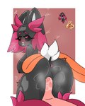 4:5 absurd_res anthro anus ass_up black_nipples black_sclera blush bodily_fluids breasts butt butt_focus butt_grab dub_doodlesnsfw duo female fusion generation_1_pokemon generation_4_pokemon generation_7_pokemon genital_fluids genitals glazed_penis hand_on_butt hi_res hybrid hybrid_pokemon lap_dance_position lickipunny lickitung long_tongue looking_pleasured looking_up lopunny male male/female nintendo nipples on_bottom on_top penis pink_tongue pokemon pokemon_(species) pokemon_fusion pussy pyukumuku pyukupunny sex steam tail tongue tongue_out vaginal vaginal_fluids white_tail x_mouth