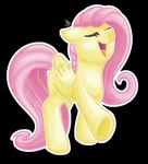 cutie_mark eyes_closed feathered_wings feathers feral simple_background solo wings yellow_body yellow_feathers yellow_wings sevenserenity friendship_is_magic hasbro my_little_pony mythology fluttershy_(mlp) equid equine mammal mythological_creature mythological_equine pegasus 2022 absurd_res alpha_channel digital_media_(artwork) hi_res