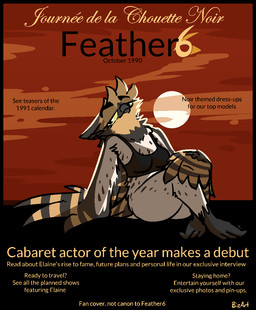anthro beak bedroom_eyes bottomless bra bra_only breasts butt clothed clothing cloud crossed_legs detailed_background eyebrows eyelashes feathered_wings feathers female fur half-closed_eyes looking_at_viewer medium_breasts narrowed_eyes noir non-mammal_breasts partially_clothed pose seductive semi-anthro silhouette smile solo sun sunset tail text topwear underwear underwear_only wings bizart feather_6 elaine_(bizart) avian bird owl pygmy_owl true_owl 2025 aliasing digital_media_(artwork) english_text french_text pinup