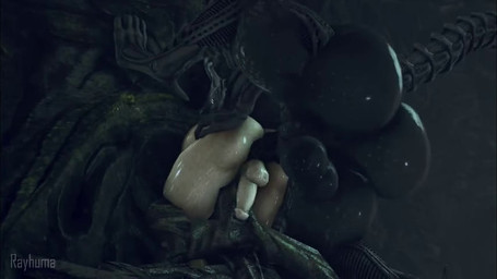 anal anal_penetration anthro anus ass_clapping back_spikes balls black_body bouncing_butt butt duo genitals gynomorph gynomorph/male gynomorph_penetrating gynomorph_penetrating_male intersex intersex/male intersex_penetrating intersex_penetrating_male lips long_penis male male_penetrated nipples penetration penis sex slipping spiked_tail spikes spikes_(anatomy) tail tail_movement rayhuma alien_(franchise) alien human mammal xenomorph 3d_(artwork) 3d_animation animated digital_media_(artwork) loop no_sound webm