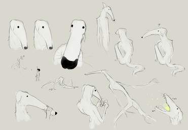 anthro beady_eyes cellphone chibi claws electronics glowing glowing_mouth long_legs looking_at_viewer male phone simple_background slim snout solo thin_calves thin_legs thin_thighs thedivinetemple morse_woods_monster_(himeros) borzoi canid canine canis domestic_dog hunting_dog mammal sighthound hi_res meme sketch