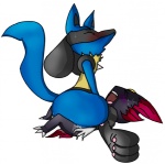 ambiguous_gender blue_fur blush bound butt cowgirl_position crying cum domination duo eyes_closed forced fur interspecies lucario nintendo on_top open_mouth orgasm pinned_down plain_background pokémon rape sex size_difference tears video_games weavile white_background
Rating: Explicit
Score: 4
User: LuLuK
Date: August 31, 2012