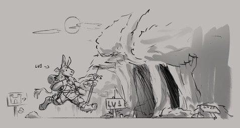 anthro forest fur hooves humanoid_hands male outside plant sign solo tree walking jezzlen chuy_(jezzlen) asinus donkey equid equine mammal monochrome