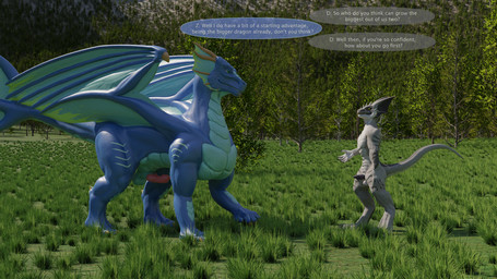 animal_genitalia anthro ball_size_difference balls comparing comparing_penis dialogue duo erection feral genitals male outside penis penis_size_difference sheath size_difference a3person bonzaipalmtree mythology drash_(character) zai_(bonzaipalmtree) dragon mythological_creature mythological_scalie scalie 16:9 3d_(artwork) digital_media_(artwork) hi_res sequence widescreen