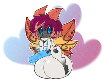 animal_genitalia animal_penis areola balls big_balls big_penis blue_areola blue_eyes blue_nipples breasts chest_tuft chibi equine_genitalia equine_penis erection fur genitals gynomorph hair huge_balls huge_penis hyper hyper_balls hyper_genitalia insect_wings intersex long_penis looking_at_viewer multi_arm multi_breast multi_limb nipples non-mammal_balls non-mammal_breasts non-mammal_nipples penile_spines penis red_hair sitting_on_balls solo thick_thighs tuft vein veiny_penis white_body white_fur wide_hips wings tehbuttercookie nintendo pokemon kaeli_cedarfallen arthropod generation_5_pokemon insect lepidopteran moth pokemon_(species) volcarona hi_res
