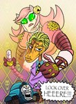 4_fingers anthro armless bone clothing dialogue dummy female fingers gloves group hair handwear male skull skull_head suit suit_and_tie tail text trio killb94_(artist) jojo's_bizarre_adventure undertale undertale_(series) killer_queen mad_dummy mad_mew_mew papyrus_(undertale) sheer_heart_attack yoshikage_kira domestic_cat felid feline felis humanoid mammal stand_(jjba) 2020 digital_drawing_(artwork) digital_media_(artwork)