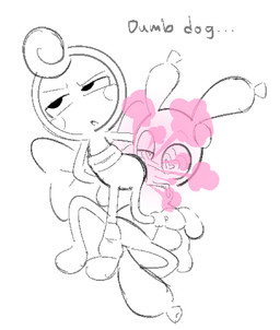 balloon duo fart fart_cloud fart_fetish farting_on_another farting_on_face female hypnotic_eyes inflatable pink_fart_cloud simple_background white_background clockstops3am conditional_dnp blushcrunch_studio dandy's_world roblox glisten_(dandy's_world) looey_(dandy's_world) animate_inanimate balloon_creature humanoid living_balloon living_inflatable toon_(dandy's_world) hi_res