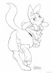 animal_genitalia anus balls barefoot bent_over big_butt butt canine_penis digitigrade dreadlocks edit erection fur knot looking_at_viewer looking_back lucario male matt_burt monochrome nintendo pawpads paws penis plain_background pokémon presenting presenting_hindquarters solo video_games white_background wide_hips
Rating: Explicit
Score: 25
User: Jugofthat
Date: March 15, 2014