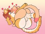 anthro balls big_penis breast_play breast_squish breast_suck breasts duo female fluffy fluffy_balls fluffy_penis fluffy_tail from_front_position genitals heart_symbol hearts_around_head huge_penis hyper hyper_genitalia hyper_penis male male/female mating_press penis sex squish sucking tail nyactophiliac haste_(nyactophiliac) leigh_(nyactophiliac) domestic_cat felid feline felis mammal