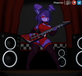 accessory anthro armwear big_breasts bow_tie breasts cleavage clothed clothing crossgender electric_guitar female guitar hair_accessory hairpin leggings legwear machine mtf_crossgender musical_instrument patreon_logo plucked_string_instrument solo stage stockings string_instrument text twitter_logo flapcats cryptiacurves_(modeler) five_nights_at_freddy's fredina's_nightclub furaffinity patreon scottgames twitter bonfie_(cryptiacurves) bonnie_(fnaf) animatronic lagomorph leporid mammal rabbit robot 2021 3d_(artwork) digital_media_(artwork) hi_res