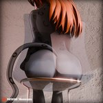 anthro anus butt butt_focus chair close-up female furniture genitals pussy raised_tail solo tail monarquis momo_(monarquis) felid mammal pantherine snow_leopard 1:1 3d_(artwork) digital_media_(artwork) hi_res