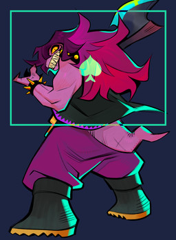 anthro axe biped boots bottomwear bracelet clothed clothed_anthro clothed_female clothing female footwear holding_axe holding_object jewelry looking_at_viewer looking_back looking_back_at_viewer purple_body rear_view sharp_teeth shoes simple_background smile smirk solo spiked_bracelet spikes standing teeth topwear weapon glacierclear deltarune undertale_(series) susie_(deltarune) scalie absurd_res hi_res