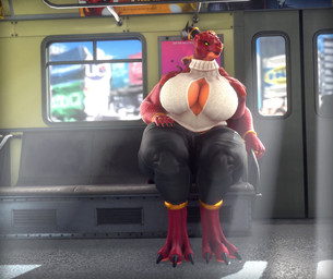 anthro balls big_balls big_breasts big_butt big_penis bottomwear breasts butt cleavage_cutout clothing cock_sitting cock_warming cutout death_by_snu_snu denim denim_bottomwear denim_clothing duo facial_piercing female femboy genitals horn huge_breasts huge_hips jeans larger_penetrated male male/female mature_female nose_piercing nose_ring pants penetration penis piercing public public_transportation ring_piercing size_difference smaller_male sound_effects submissive submissive_male sweater text thick_thighs topwear train vehicle wide_hips tradelt opennsfwsp_(va) wolke_(modeler) mythology elias_(roroboros) dragon kobold mythological_creature mythological_scalie scalie 3d_(artwork) 3d_animation animated digital_media_(artwork) english_text hi_res high_framerate short_playtime sound webm