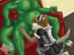 alligator balls brown_hair drink drooling erection fellatio female ferret french full_french_ferret furoticon hair inside kneeling maid maid_uniform male mammal mustelid nude oral oral_penetration oral_sex penis remote reptile saliva scalie sex sitting sofa straight voodoowolf
Rating: Explicit
Score: 3
User: Seppel
Date: November 01, 2012