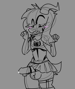 anthro arms_bent balls blush blush_lines bodily_fluids bottomwear clothed clothing clothing_lift crossdressing cum embarrased_horny erection erection_under_skirt genital_fluids genitals horn humanoid_genitalia humanoid_penis leaking_cum male markings nub_tail penis skirt skirt_lift solo standing thatrabiddog undertale undertale_(series) asriel_dreemurr asriel_dreemurr_(god_form) bovid caprine goat mammal absurd_res hi_res