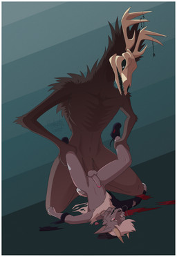 abs anal anal_penetration anthro athletic athletic_anthro athletic_male balls bone border brown_body brown_fur clothing duo erection footwear fur genitals grey_body grey_fur hair horn horn_jewelry humanoid_genitalia humanoid_penis jewelry leg_grab looking_at_another looking_at_partner looking_down looking_pleasured male male/male male_penetrated male_penetrating male_penetrating_male nude open_mouth penetration penile penis sex shoes simple_background skull skull_head torn_clothing white_border white_hair polt.avi american_mythology asian_mythology east_asian_mythology indigenous_north_american_mythology mythology north_american_mythology dragon eastern_dragon hybrid mammal mythological_creature mythological_scalie scalie wendigo absurd_res character_request digital_drawing_(artwork) digital_media_(artwork) hi_res watermark
