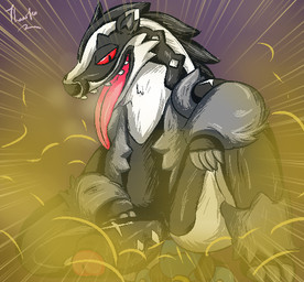 balls breath butt butt_sniffing claws duo erection facesitting fart fart_cloud fart_fetish feet gas gassy genitals glans humanoid_genitalia humanoid_penis male male/male paws penis sitting_on_another smelly sniffing solo_focus steaming thick_thighs tongue vein yellow_fart_cloud thaasteo nintendo pokemon generation_4_pokemon generation_8_pokemon obstagoon pokemon_(species) riolu 2019