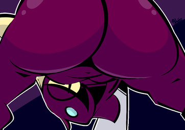 anthro big_butt butt butt_focus female huge_butt navel rear_view solo thick_thighs thefablednekos nintendo pokemon jenny_(thefablednekos) generation_2_pokemon pokemon_(species) sneasel 2026