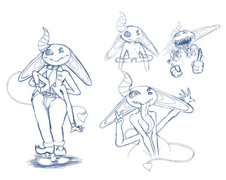 belt blush blush_stickers bottomwear clothing cute_fangs cutlery fangs femboy fork horn jacket kitchen_utensils knife long_tongue male multi_arm multi_eye multi_limb necktie pants pivoted_ears simple_background solo spade_tail tail teeth tongue tools topwear white_background salaciouslx legie_(salaciouslx) demon humanoid imp 2018 blue_and_white digital_media_(artwork) drawpile_(artwork) hi_res monochrome sketch