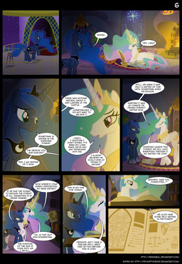 book castle comic cutie_mark english_text equine feral friendship_is_magic horn horse my_little_pony night pony princess_celestia_(mlp) princess_luna_(mlp) text tiara winged_unicorn wings writing xenoneal
Rating: Safe
Score: 0
User: darknessRising
Date: November 07, 2013