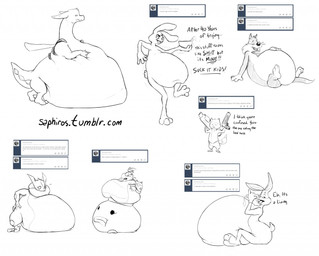anthro belly big_belly group huge_belly hyper male mascot overweight profanity simple_background text white_background saphiros looney_tunes mario_bros nesquik nintendo pokemon warner_brothers bowser_jr. bugs_bunny nesquik_bunny sylvester_(looney_tunes) domestic_cat felid feline felis generation_6_pokemon greninja lagomorph leporid mammal pokemon_(species) rabbit 2014 english_text