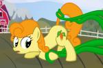 20pixels 3:2 carrot_top_(mlp) cloud cutie_mark earth_pony equid equine female friendship_is_magic fur green_eyes hair hasbro horse imminent_rape imminent_tentacle_rape mammal my_little_pony orange_hair outside pony sky solo tentacles yellow_body yellow_fur