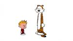 anthro blonde_hair bowing countershading dancing duo hair male simple_background smile stripes white_background young young_human young_male adamanimates calvin_and_hobbes calvin_(calvin_and_hobbes) hobbes felid human mammal pantherine tiger 16:9 animated frame_by_frame short_playtime widescreen