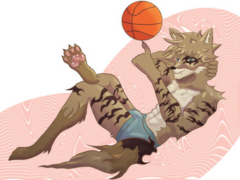 abs anthro armpit_hair ball basketball_(ball) biceps biped blue_eyes body_hair boxers_(clothing) bulge chest_tuft claws clothed clothing fangs feet fluffy fluffy_tail foot_focus fur fur_markings green_eyes hair hindpaw impawrial lying male male_anthro markings muscular muscular_male on_back partially_clothed pawpads paws seductive simple_background smile solo tail teeth toes tuft underwear canid canine canis hybrid mammal wolf 4:3 absurd_res digital_drawing_(artwork) digital_media_(artwork) hi_res