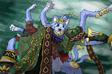 female feral solo yuumisocute elden_ring fromsoftware league_of_legends riot_games tencent godrick_the_grafted yuumi_(lol) 3:2