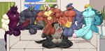 2_penises anthro apollo_(blazeyboi) asterius_(skull) ball_size_difference balls bethesda_softworks big_balls big_penis blaziken bone deathclaw erection fallout furniture garchomp generation_1_pokemon generation_3_pokemon generation_4_pokemon gengar genital_piercing genitals glans goliath_deathclaw_(subbyclaw) group hi_res horn huge_balls huge_penis humanoid_genitalia humanoid_penis lizard male male/male meme microsoft mike_the_garchomp monroe_lehner multi_genitalia multi_penis muscular muscular_anthro muscular_male nintendo nipple_piercing nipples pecs penis penis_piercing penis_size_difference piercing piper_perri_surrounded pokemon pokemon_(species) reptile scalie skull skull_head sofa wolfblack43