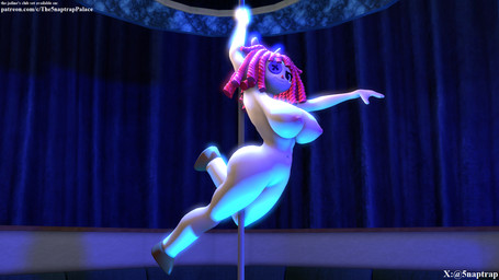 big_breasts big_butt black_eyes blue_light bow_ribbon breasts brown_clothing brown_footwear brown_shoes butt button_(fastener) button_eyes clothing dancing doll female footwear hair hand_on_pole larger_female long_hair looking_at_viewer natural_breasts night nightclub pole pole_dancing purple_light rag_doll_(toy) raised_hand red_hair shoes size_difference smile smiling_at_viewer solo stripper_pole text thick_thighs white_light wide_hips 5naptrap glitch_productions patreon the_amazing_digital_circus ragatha_(tadc) animate_inanimate humanoid living_doll living_toy 16:9 3d_(artwork) digital_media_(artwork) english_text hi_res source_filmmaker_(artwork) url widescreen