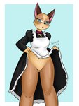 clothing female like maid_uniform uniform judith_work's_(artist) 101_dalmatian_street 101_dalmatians disney clarissa_(101_dalmatians) canid canine canis domestic_dog herding_dog mammal pastoral_dog welsh_corgi 3:4 hi_res