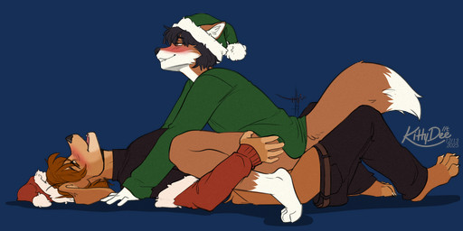 anthro anthro_on_anthro anthro_penetrated anthro_penetrating anthro_penetrating_anthro biped blush border butt claws clothed clothed_anthro clothed_female clothed_male clothed_sex clothing duo feet female female_penetrated fingers fur hair lying male male/female male_penetrating male_penetrating_female on_back penetration sex smile tail toes transparent_border vaginal vaginal_penetration kittydee hailey_greene canid canine canis domestic_dog fox mammal 2025 alpha_channel digital_drawing_(artwork) digital_media_(artwork)