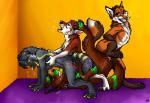 anal anal_penetration canine dog foursome fox gay group group_sex husky internal knot male mammal oral patrikthedog penetration penis sex wolf
Rating: Explicit
Score: 10
User: tukamos
Date: April 14, 2014