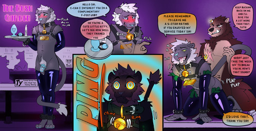 anal anal_penetration anthro anthro_on_anthro anthro_penetrated anthro_penetrating anthro_penetrating_anthro ball_gag balls bdsm bell bell_collar blush bondage bound buttplug chastity_cage chastity_device clothing collar cuffs_(clothing) dialogue dominant dominant_male duo ear_piercing facial_scar fur furniture gag genitals glowing glowing_eyes goofy_smile greeting harness humanoid_genitalia hypno_prostitution hypnosis hypnotic_trigger latex latex_clothing legwear lounge lube lube_bottle male male/male male_penetrated male_penetrating male_penetrating_male mind_control money money_in_legwear muscular muscular_male nipples nude open_mouth penetration penile penile_penetration penis piercing plug_(sex_toy) pubes ring_piercing ringed_eyes scar serving sex sex_toy sign simple_background speech_bubble spiral submissive submissive_male table tail tail_grab teeth text tongue tongue_out picantetortuga mythology darius_(picantetortuga) canid demon felid lion mammal mythological_creature pantherine absurd_res comic digital_media_(artwork) english_text hi_res