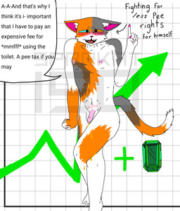 anthro balls bladder_bulge blush bodily_fluids foreskin genital_fluids genitals humanoid_genitalia leaking_urine male nude omorashi penis potty_dance solo submissive submissive_male text urine watersports sparkat150 microsoft minecraft mojang xbox_game_studios calico_cat domestic_cat felid feline felis mammal english_text hi_res