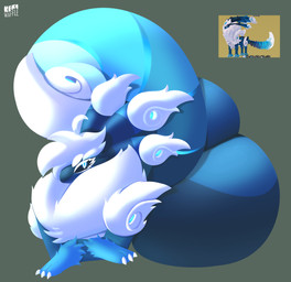 4_ears arm_tuft big_butt big_tail black_sclera blue_body blue_fur blue_tail butt butt_from_the_front butt_heart claws crossed_arms dipstick_tail ear_tuft eyebrows eyelashes feral fluffy front_view fur glowing_pupils hair huge_butt huge_tail hyper hyper_butt looking_at_viewer lying male markings mouthless multi_ear multicolored_body multicolored_butt multicolored_fur multicolored_tail nude on_side pupils shoulder_tuft simple_background solo stinger stinger_tail tail tail_markings thick_eyebrows thick_eyelashes tuft white_body white_claws white_eyebrows white_eyelashes white_fluff white_fur white_hair white_pupils white_tail_tip wide_hips kekewaffle creatures_of_sonaria mythology roblox alien chimera kaiju lagomorph mammal mythological_creature vorpalus absurd_res digital_media_(artwork) hi_res reference_image