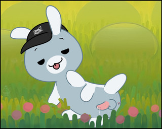 animal_genitalia antennae_(anatomy) anus balls bodily_fluids butt cum erection feral genital_fluids genitals looking_at_viewer male nude penis presenting smile solo tongue conditional_dnp muffinlewds bits_and_bops ray_the_vigilante arthropod caterpillar flow_worms_(bits_and_bops) glowworm grub_(insect) insect larva mammal worm digital_media_(artwork) hi_res