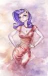 2014 anthro anthrofied blue_eyes bracelet breasts cleavage clothed clothing dress equine eyeshadow female friendship_is_magic hair horn jewelry makeup mammal my_little_pony necklace piercing purple_hair rarity_(mlp) solo standing traditional_media unicorn valita-es watercolor
Rating: Safe
Score: 9
User: 2DUK
Date: April 13, 2014
