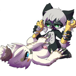 amazon_position anthro beak blue_eyes blush bodily_fluids clitoris dominant dominant_female duo ejaculation erection eyewear facial_markings feathers female female_penetrated genital_fluids genitals glasses hair head_markings lying male male/female male_penetrating male_penetrating_female markings nude open_mouth penetration penile penile_penetration penis penis_in_vagina sex simple_background spread_legs spreading vaginal vaginal_penetration vulva white_body white_feathers wings young young_anthro young_female young_male young_on_young omakase123 nintendo tears_of_the_kingdom the_legend_of_zelda fukiyo_(pokeandpenetrate) tulin_(tloz) avian bird owl rito 1:1 digital_media_(artwork) hi_res