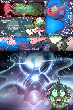 abdominal_bulge aroused aroused_female blue_body blush blushing_profusely cervical_contact color_coded_text cute_fangs cutie_mark dialogue duo egg egg_in_vagina egg_insertion egg_transfer eyelashes fallopian_tubes fangs female female/female female_feral feral feral_on_feral forced_penetration genitals glowing glowing_eyes glowing_genitalia glowing_heart glowing_vulva green_eyes green_glow heart_symbol internal internal_vaginal moan navel ovaries oviposition ovipositor penetration pop_(sound_effect) pupils sex sharp_teeth side_view smile teeth text tongue tongue_out tribadism uterus vaginal vaginal_canal vaginal_fluids_on_egg vaginal_penetration vaginal_transfer vulva cold-blooded-twilight friendship_is_magic hasbro my_little_pony princess_luna_(mlp) queen_chrysalis_(mlp) changeling_(mlp) equid equine mammal 2025 2:3 comic english_text hi_res