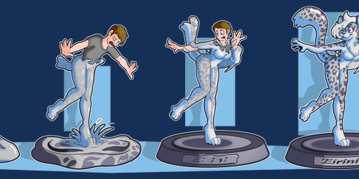 basic_sequence female glistening glistening_body goo_transformation inanimate_transformation linear_sequence male petrification sculpture solo statue transformation transformation_sequence thatslugg animate_inanimate felid human leopard mammal pantherine absurd_res alpha_channel hi_res